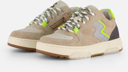 Muyters Sneakers beige Leer - 28,29,30,31,32,33,34