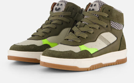 Muyters Sneakers groen Leer - 24,25,26,27,28,29,30,31,32,33,34