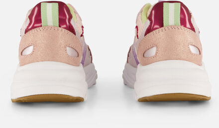 Muyters Sneakers paars Suede - 28,29,30,31,32,33,34