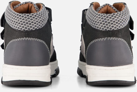 Muyters Sneakers zwart Leer - 24,25,26,27,28,29,30,31,32,33,34