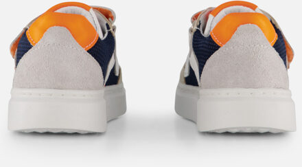 Muyters Velcro Sneakers blauw Leer - 23,24,25,26,27