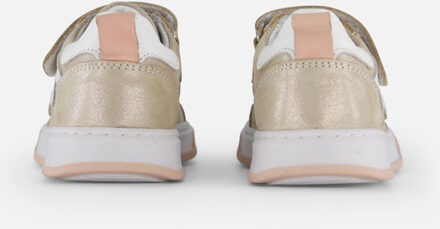 Muyters Velcro Sneakers goud Leer - 23,24,25,26,27