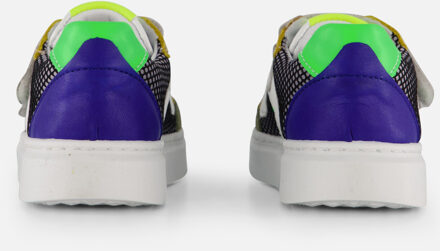 Muyters Velcro Sneakers groen Leer Combinatie - 23,24,25,26,27