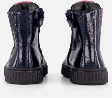 Muyters Veterboots blauw Lakleer - 23,24,25,26,27