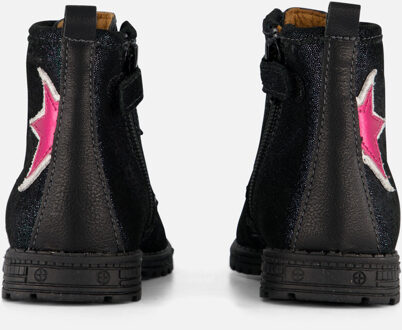 Muyters Veterboots blauw Leer - 22,23,24,25,26,27