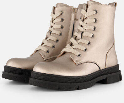 Muyters Veterboots goud Synthetisch - 27,28,29,30,31,32,33,34