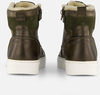 Muyters Veterboots groen Leer - 38,39,40