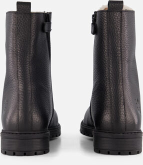 Muyters Veterboots zwart Leer - 35,36,37,38