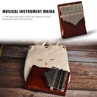 Muziekinstrument 17 Toetsen Kalimba Grenen Duim Vinger Piano Multi-Functionele Praktische Duurzaam Handig Afrikaanse Sanza Mbira