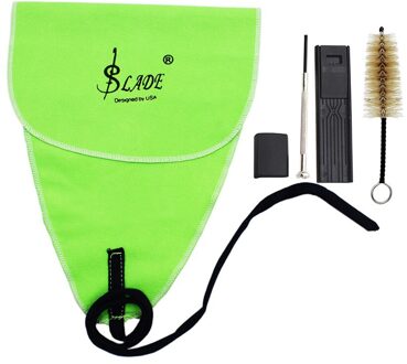 Muziekinstrument Onderhoud Reiniging Care Kit Set Voor Saxofoon Klarinet Fluit Inclusief Mondstuk Borstel Schoonmaakdoekje