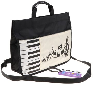 Muziekinstrument Piano Toetsenbord Handtas Schoudertas Satchel Bag