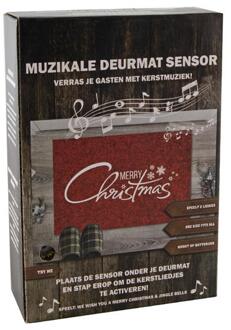Muzikale kerst deurmat sensor