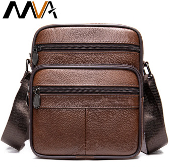 MVA Crossbody Bags For Men Vintage Messenger Bag Men Leather Casual Shoulder Bag Man Engrave Small Flap Bags Large Quality 0500