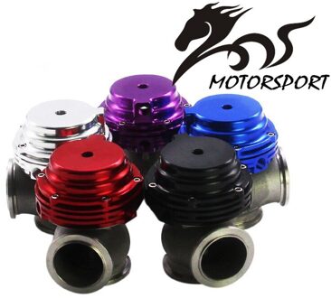 Mvs 38Mm Wastegate 38Mm Wastegate Externe Turbo Waste Gate Met V-Band En Flenzen Voor Supercharge Turbo spruitstuk 14PSI Paars