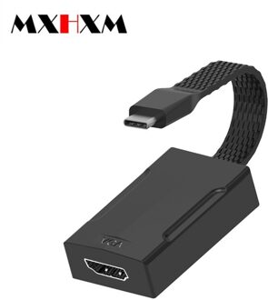 Mxhxm Type-C Naar Hdmi/Vga Video Converter Ondersteunt 4K * 30Hz Notebook Verbinding Hd tv