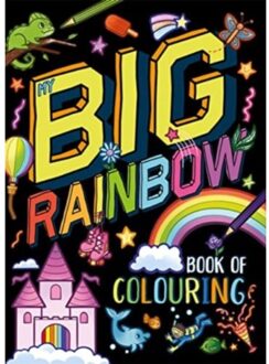 My Big Rainbow Book Of Colouring - Igloo Books Ltd