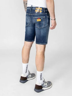My Brand Born in italy short denim - maat 33 Blauw