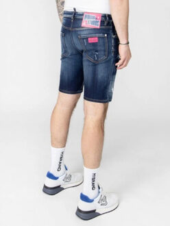 My Brand Pink studio short denim Blauw - 32