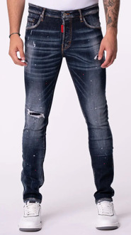 My Brand Ruby red spotted jeans Blauw - 29