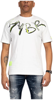 My Brand Scribble Tee in Off-white My Brand , White , Heren - 2Xl,Xl,L,M,S