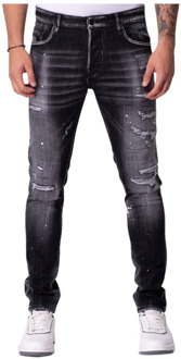 My Brand Slim-Fit Jeans voor Moderne Man My Brand , Black , Heren - W31,W30,W34,W32,W29,W33,W38