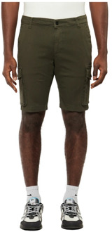 My Brand Varsity Cargo Shorts in Army Stijl My Brand , Green , Heren - 2Xl,Xl,L,M,S