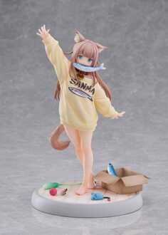 My Cat Is a Kawaii Girl Statue 1/6 Kinako Play With Ver. AmiAmi Limited Edition 21 cm
