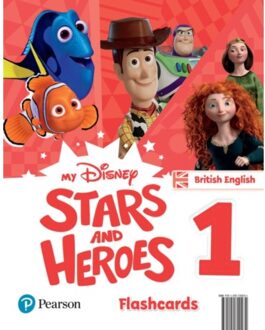 My Disney Stars And Heroes British Edition Level 1 Flashcards - Friends And Heroes