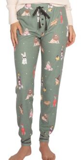 My Dog Is My Boo Pants Groen,Versch.kleure/Patroon - Small