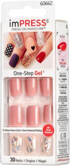 My Face - Impress Nails 60662 ( 30 Ks ) - Self-Adhesive Nails With Décor