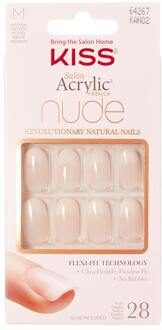 My Face - Salon Acrylic French Nude Nails 64267 ( 28 Ks ) - Acrylic Nails French Manicure For A Natural Look