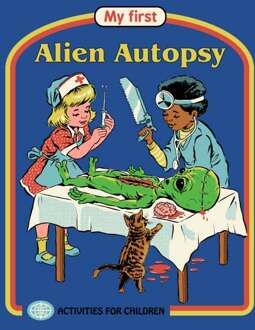 My First Alien Autopsy Men's T-Shirt - Blue - L - Blue
