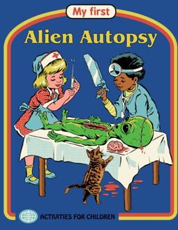 My First Alien Autopsy Women's T-Shirt - Blue - L - Blue