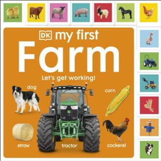 My First Farm: Let's Get Working! - My First Tabbed Board Book - DK
