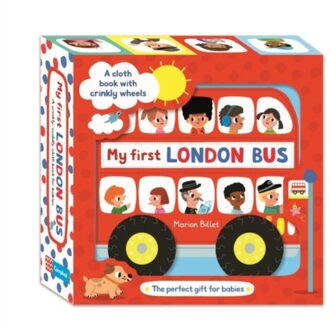 My First London Bus Cloth Book - Campbell London - Marion Billet