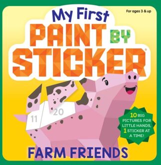 My First Paint By Sticker: Farm Friends - Workman Kids - Workman Publishing