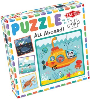 My First Puzzles 4x6 stukjes: All Aboard