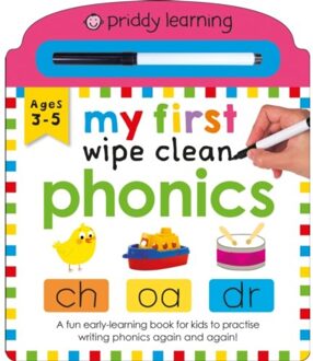 My First Wipe Clean: Phonics - My First Wipe Clean - Priddy Books