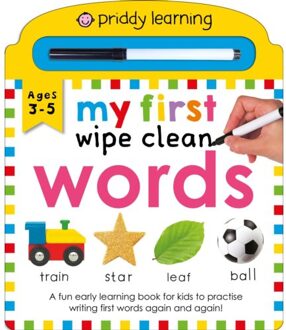 My First Wipe Clean: Words - My First Wipe Clean - Priddy Books