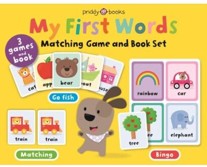 My First Words Matching Game and Book Set