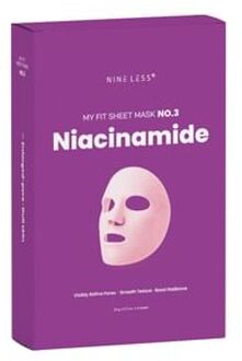 My Fit Sheet Mask Set 5 sheets - 7 types No.3 Niacinamide