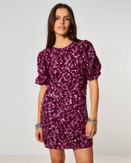 My Jewellery Jurk mj14438 Paars - S