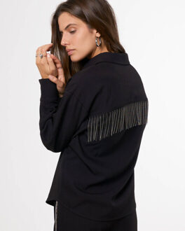 My Jewellery Top korte mouw mj14460 Zwart - XS