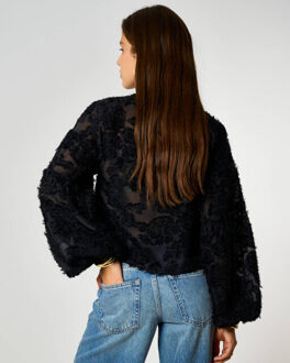 My Jewellery Top korte mouw mj14616 Zwart - XS