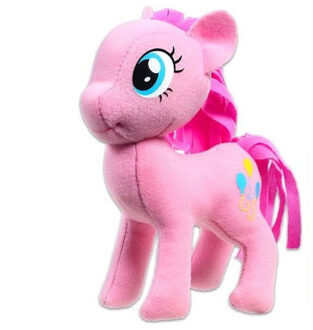 My Little Pony Pluche My Little Pony Pinkie pie speelgoed knuffel roze 13 cm