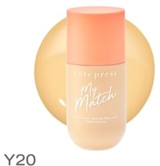 My Match Foundation SPF 50 PA++++ Y20 Warm Ivory