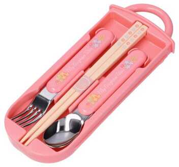 My Neighbor Totoro Chopsticks & Spoon & Fork Set Mei & Totoro