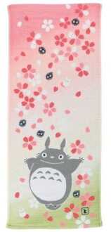 My Neighbor Totoro Imabari Towel Totoro Hanafubuki 34 x 80 cm