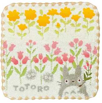 My Neighbor Totoro Mini Towel Wild flowers 25 x 25 cm