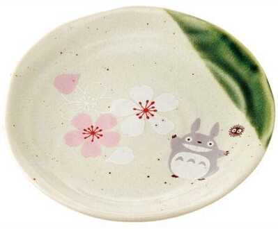 My Neighbor Totoro Mino Small Dish Totoro Sakura Small 13 cm